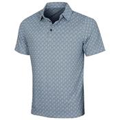 Callaway Gents Foulard Printed Polo Small Peacoat 410