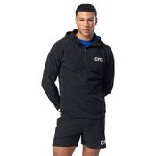 Gym + Coffee Gents GPC Train Hooded Midlayer Small Black - Blue
