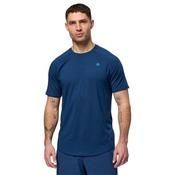Gym + Coffee Gents Relentless Tee Small Petrol Blue