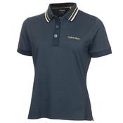 Calvin Klein Golf Ladies Lumi Polo Small Space Navy image