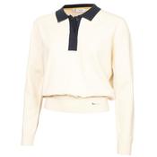 Calvin Klein Golf Ladies Olwyn Polo Sweater Small Buttercream image