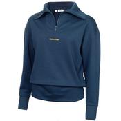Calvin Klein Golf Ladies Aurora 1/2 Zip Sweater Small Dark Denim image
