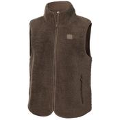 Calvin Klein Golf Ladies Eira Bonded Fleece Gilet Small Cedar Brown image