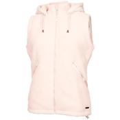 Calvin Klein Golf Ladies Clara Shearling Gilet Small Iced Blush image