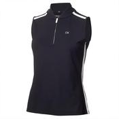Calvin Klein Golf Ladies Chenang S/less Polo 10 Navy - White image