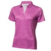 Calvin Klein Golf Ladies Crackle Polo 12 Orchid - White image