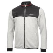 Calvin Klein Golf Gents Nash Mills Hybrid F/Zip Small Silver Marl