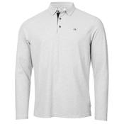 Calvin Klein Golf Gents Bayard L/S Polo Small Silver Marl