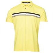 Calvin Klein Golf Gents Parker Polo Small Acid Yellow