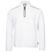Calvin Klein Golf Gents Brookhill Technical 1/2 Zip Small White