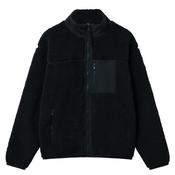 Gym + Coffee Gents Industry Fleece F/Zip Medium Black
