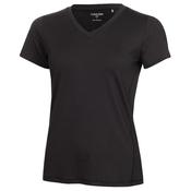 Calvin Klein Golf Ladies Vibe V-Neck Tee XSmall Black image