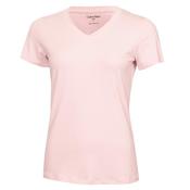 Calvin Klein Golf Ladies Vibe V-Neck Tee XSmall Ice Pink image