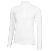 Calvin Klein Golf Ladies Quinta 1/4 Zip Small White
