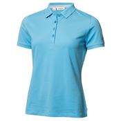 Calvin Klein Golf Ladies Perf. Cotton Pique Medium Herit Blue image