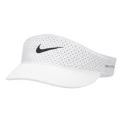 Nike Gents Ace Visor Medium/Large White 100