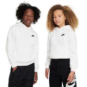 Nike Kids Pullover Hoodie Small White 100