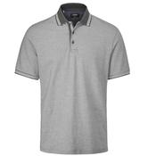 Farah Gents Morrill Polo Shirt Small Dark Shadow - White image