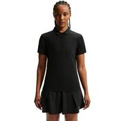 Nike Ladies Dri-FIT Short Sleeve Polo Small Black 010 image