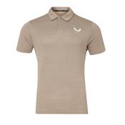 Castore Gents Engineered Knit Polo 2XLarge Clay