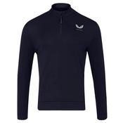Castore Gents Classic 1/4 Zip Top Small Midnight Navy image