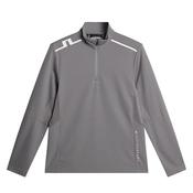 J.Lindeberg Gents Leon 1/4 Zip Mid Layer Small Night Owl U244