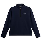 J.Lindeberg Gents Clide 1/4 Zip Mid Layer Medium JL Navy 6855 image