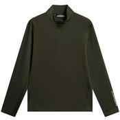 J.Lindeberg Gents Tour Tech Mid Layer Small Forest Green M354