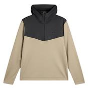 J.Lindeberg Gents Maclean 1/4 Zip Hood Small Brindle U144 image