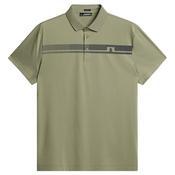 J.Lindeberg Gents Klas Regular Fit Golf Polo Large Oil Green M311 image
