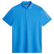 J.Lindeberg Gents Tour Tech Polo Large Sonic Blue O556