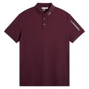 J.Lindeberg Gents Tour Tech Pique Polo Medium Winetasting E286 image