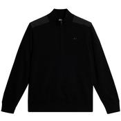 J.Lindeberg Gents Jeffrey Windbreaker Sweater Small Black 9999