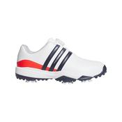 adidas Boys Jr Tour 360 Boa 24 Size 1 Wh/Collegiate Navy/Lucid Red image