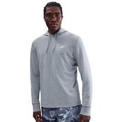 Nike Gents Club Knit Hoodie Medium Grey 063