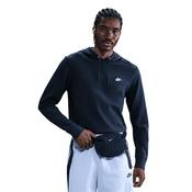 Nike Gents Club Knit Hoodie Small Obsidian 451