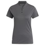 adidas Ladies Ess Dot Polo Shirt Small Black - White image