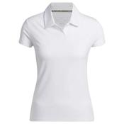 adidas Ladies Go-To Heathered Polo XSmall White - Melange image