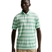 Nike Gents DriFit Par 5 SS Stripe Polo Small Green 394