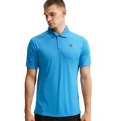 Nike Gents Dri-Fit Par Polo Small Blue 487 image