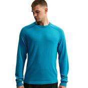 Nike Gents Tailored Performance Crew Neck Top Small Blue 416 image