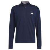 adidas Gents Elevated 1/4 Zip P/Over Small Collegiate Navy image