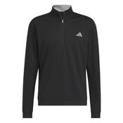 adidas Gents Elevated 1/4 Zip P/Over 2XLarge Black image