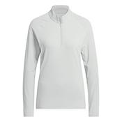 adidas Ladies Ult 365 Sld 1/4 Zip Mock XSmall Wonder Silver image