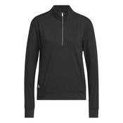 adidas Ladies Ult 365 1/4  Zip Sweatshirt Small Black image