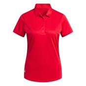 adidas Ladies Perf Sld SS Polo XSmall Collegiate Red image