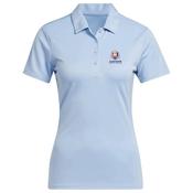 adidas Ladies Ult 365 Solid SS Polo RC Medium Clear Sky image