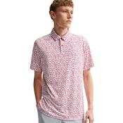 Nike Gents Dri-FIT Micro-Print Polo Small Red 687 image