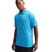 Nike Gents Dri-FIT Grass Print Polo Small Blue 487 image