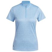 adidas Ladies Ult365 Jcqrd Polo Small Semi Blue Burst